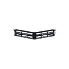 Panduit - Inbouwplaat drukknop/signaallamp Patchpan 48P Cpa48Bly