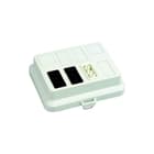 Attema - Cable-mate AK2-W8 Deksel voor opbouwdoos wand/plafond Dks 3X3P Ak2-W8+Aans 2+1