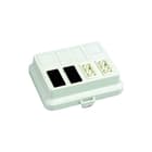 Attema - AK2 W8 Deksel voor opbouwdoos wand/plafond dks 4x3p   ak2-w8 2+2