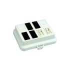 Attema - AK2 W8 Deksel voor opbouwdoos wand/plafond dks 6x3p   ak2-w8 2+2+2