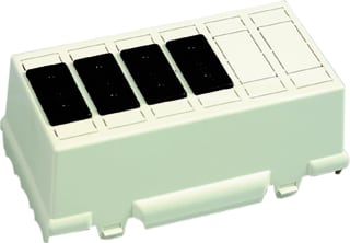 Attema - BKW Deksel voor opbouwdoos wand/plafond Deks+Aansl 4X3P