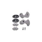 Novellini - Lunes Toebeh./onderdelen voor douchewand Set Wieltjes Wit/Ch