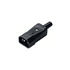 Ratio Electric - Components Apparaatstekker/Contactdoos C14 Conn Male Str 10A