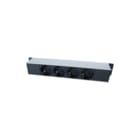 Ratio Electric - Desk-Box Contactdooscombinatie 4Xschuko I3 Alu