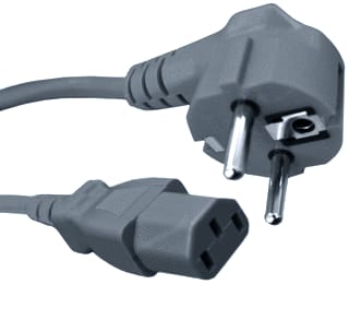 Ratio Electric - Power Cord Aansluitleiding Kab C13 1,5M Gr