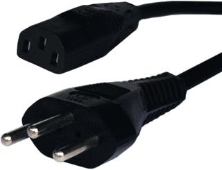 Ratio Electric - Power Cord Aansluitleiding Net Swiss-C13 3X1 2,5M