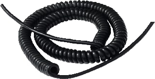 Ratio Electric - Coiled cord Aansluitleiding Spiraal Pur 3X1 1M-4M W