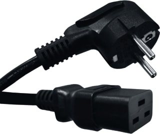 Ratio Electric - Power Cord Aansluitleiding Net Schuko-C19 3X1,5 3M