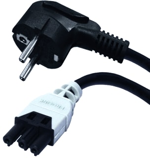 Ratio Electric - Prolink Patchkabel inst.bare gebouwinstall. Snoer F 3G1,5 4M Zw