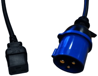 Ratio Electric - Power Cord Aansluitleiding Kab Cee C19 3G1,5 2,5M