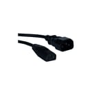 Ratio Electric - Jumper cord Aansluitleiding Kab C14-C13 2,5M Zw