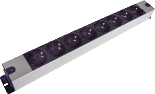 Ratio Electric - Desk-Box Contactdooscombinatie 8Xschuko I3 Alu