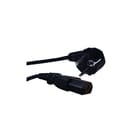 Ratio Electric - Power Cord Aansluitleiding Kab C13 1M Zw