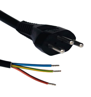 Ratio Electric - Power Cord Aansluitleiding Net Swiss 3X1 2,5M