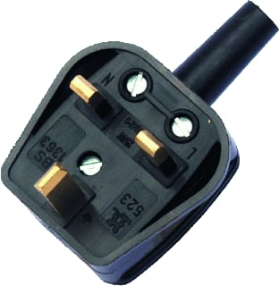 Ratio Electric - Components Geaarde stekker Uk Plug 13A