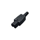Ratio Electric - Components Apparaatstekker/Contactdoos C15 Conn 120° Fem Str 10A