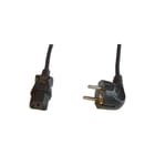 Ratio Electric - Power Cord Aansluitleiding Net Schuko-C13 3X1 0,5M
