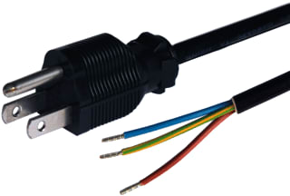 Ratio Electric - Power Cord Aansluitleiding Net Us Svt 3X18Awg 2,5M