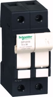 Schneider Electric - TeSys DS Glaszekeringhouder Zekeringhouder Df101N