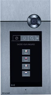 Comelit - 316 Simplebus Deurstation deurcommunicatie Touchscreen 8Inch Rvs