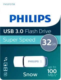 Philips - Opslagmedium digitaal usb 3.0 32gb snow grijs