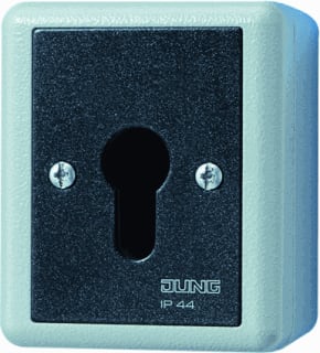 Jung - WG800 Drukcontact Impgev 1Pol Cil Alu
