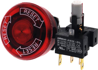 Omron - Noodstop compleet Noodstopschak A16E7004A