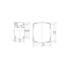 Schneider Electric Sarel - Montageplaat voor kast/lessenaar Montpl Vol Galv.250X300