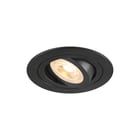SLV - New Tria Downlight/spot/schijnwerper New T 75 Rnd 10W Gu10 Zw