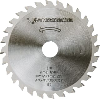 Rothenberger - Cirkelzaagblad 1500003621