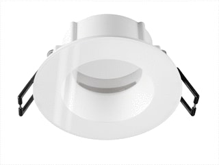 SLV - New Tria Mech. toebeh. verlichtingsarmatuur Plaf Inb Ring Wit Rond