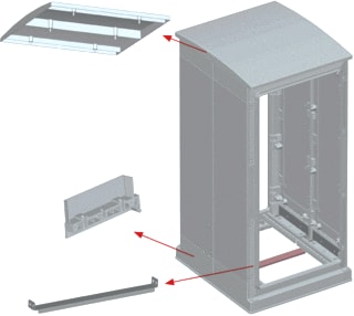 Schneider Electric Sarel - Thalassa Comp. v. opstell./kopp. kast/less. Vertical Coupling V Pla