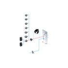 Schneider Electric Sarel - Thalassa Binnenwerk slot voor kast/lessenaar Inzetstuk Dubbelbaard 5Mm