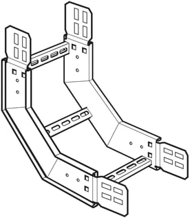 Legrand - Swifts Bocht/hoekstuk kabelladder Stijgstuk B200 H125