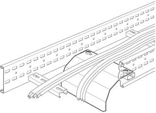 Legrand - Swifts Afbuigplaat kabelladder Do600Gz