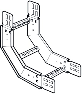 Legrand - Swifts Bocht/hoekstuk kabelladder Stijgstuk Thvz B450 H125