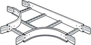 Legrand - T-stuk kabelladder THVZ B750 H125