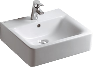 Ideal Standard - Connect Cube Wastafel / Fontein Wst.50X46 Wit
