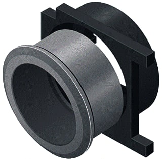EAO - Serie 61 Drukknop frontrand 61-9932.1