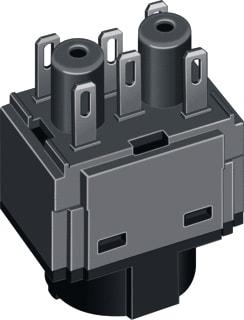 EAO - Serie 61 Hulpcontactblok hulpcntbl 61-8750.37
