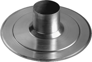 Ubbink - Rolux Half CLV/Cascade Plakplaat universeel Rookgas 200Mm