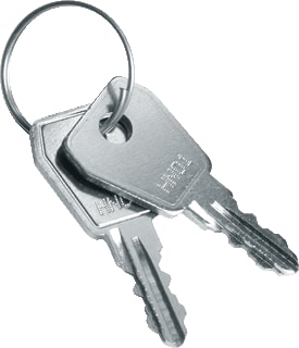 Hager - Sleutel voor kast/lessenaar Res.Sleutel Volta Vz302N