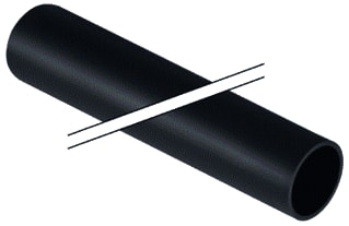 Geberit - PE Aansluitgarnituur wandcloset Buis 45Mm Lengte 100Cm