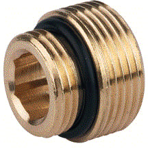 RBM - Toebeh./onderd. radiatorappendage Verl/Nip 3/4 Eurox1/2