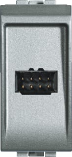 Bticino - LivingLight Inzetplaat schakelmateriaal mh light tech 8p wcd