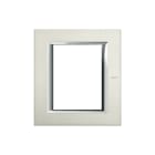 Bticino - Axolute Afdekraam schakelmateriaal afdkrm axo geb alu 3+3 m