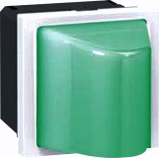 Legrand - Mosaic Lens lichtsignaaleenheid Drieh Verl 12-24V Grn 2M