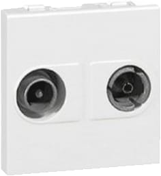 Legrand - Mosaic Antennecontactdoos R/Tv Wcd Einddoos