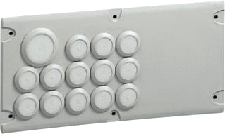 Legrand - Cabstop Invoerplaat sparing kast/lessenaar invplt 036496