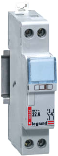 Legrand - LEXIC DIN Houder voor cilindrische zekering Scheider Min.Cil.Smltp.1P